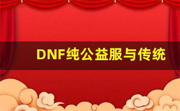 <b>DNF纯公益服与传统私服的区别与优劣分析</b>