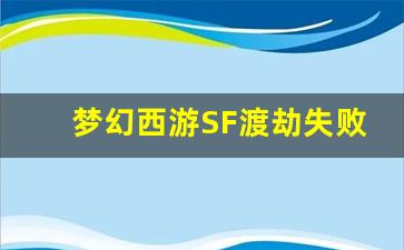 <b>梦幻西游SF渡劫失败的常见原因及解决方法</b>