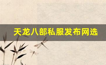 <b>如何选择靠谱的天龙八部私服发布网</b>