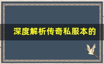 <b>深度解析传奇私服本的独特机制与玩法</b>