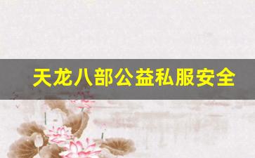 <b>天龙八部公益私服安全性与玩家保障详解</b>
