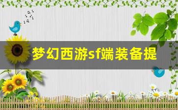 <b>从新手到高手，梦幻西游sf端攻略大全</b>