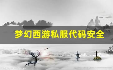 <b>梦幻西游私服代码安全性分析与防护措施</b>