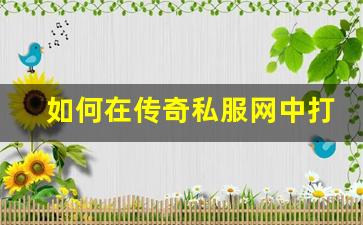 <b>如何在传奇私服网中打造最强装备</b>