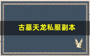 <b>深入探讨古墓天龙私服的独特游戏机制</b>