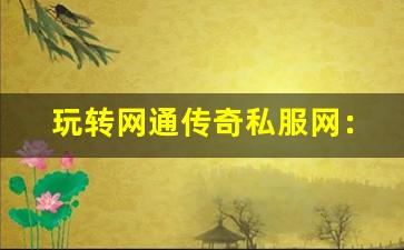 <b>玩转网通传奇私服网：技巧与攻略全解析</b>